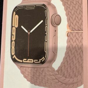 Artikl pale mauve Watchband for Apple Watch-variety of sizes( see photo please)